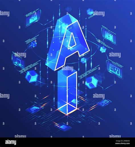 AI Artificial Intelligence acronym vector 3d banner Stock Vector Image ...
