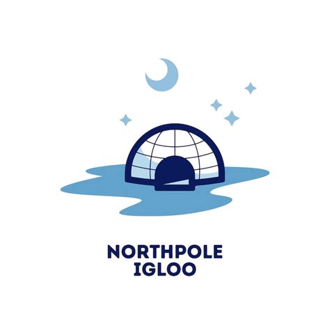 Igloo moon logo Vectors - Download Free High-Quality Vectors from ...