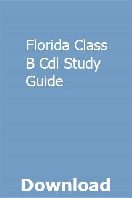 Class B CDL Study Guide 的图像结果