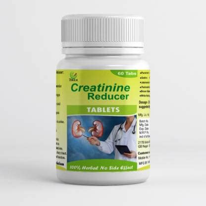 ZYREX Creatinine Reducer Tablets 120 Tablets That Reduces Creatinine ...