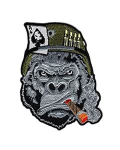 Miltacusa Ape Cigar Ace Card Tactical Morale Iron ON SEW ON Patch ...