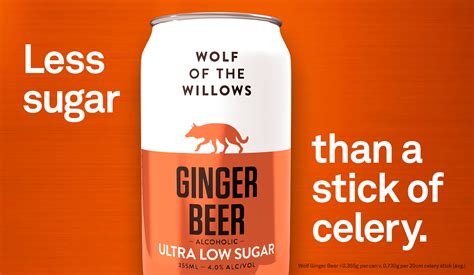 Ginger Beer - Ultra Low Sugar – Wolf of the Willows