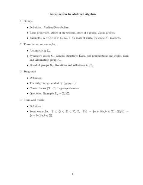 Image result for Abstract Algebra Groups