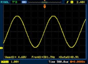 Arduino Function Generator 的图像结果