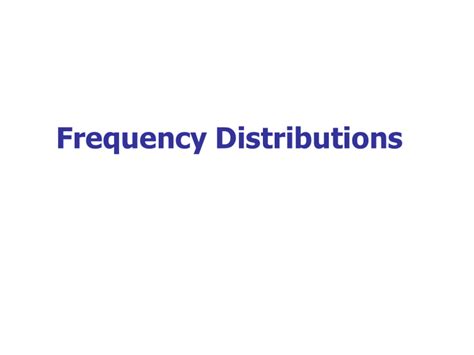 Image result for Frequency Distribution Method