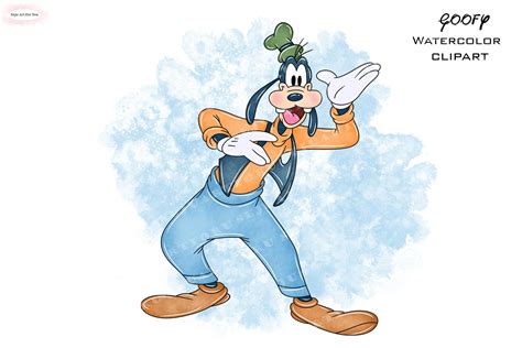 Goofy clipart goofy goofy png goofy watercolor clipart goofy watercolor ...