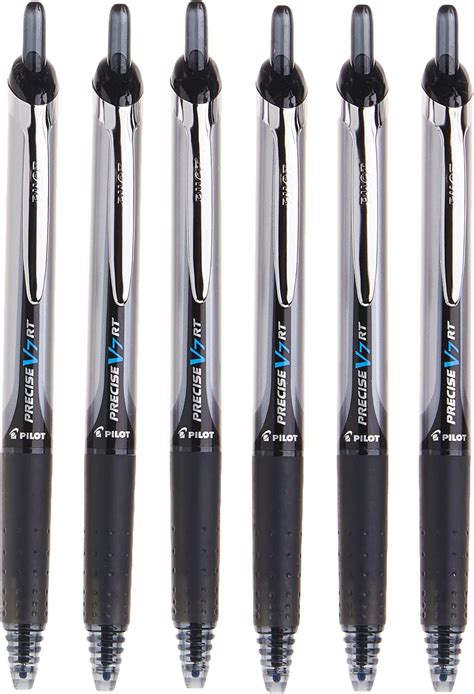 PILOT Precise V7 RT Refillable & Retractable Liquid Ink Rolling Ball ...