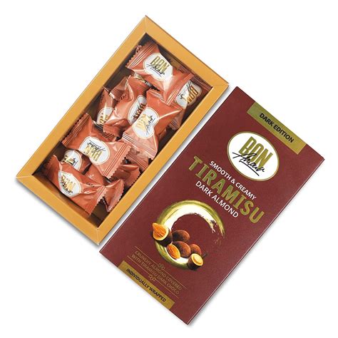 Bon Amour by Sapphire - Tiramisu Almonds Dark Chocolate I Extra Smooth ...