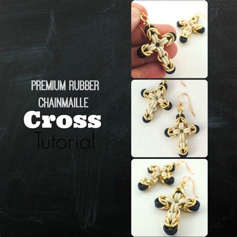 Image result for Chainmaille Cross Tutorial