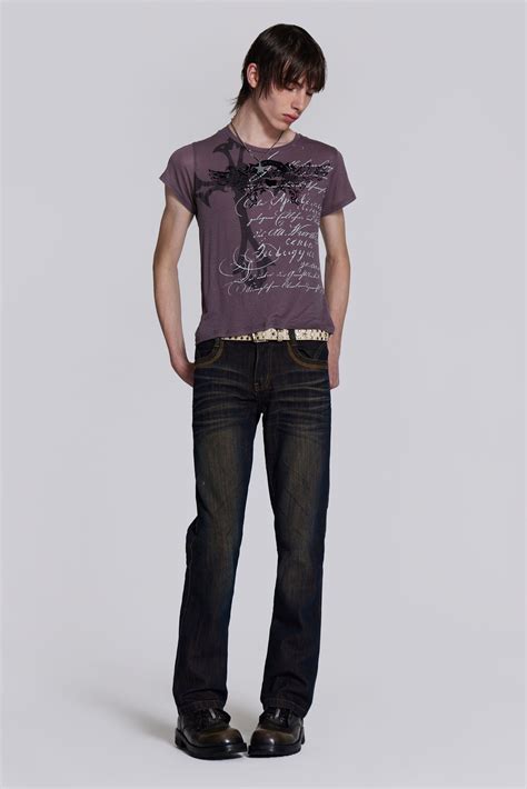 Buster Jeans - W34 / Blue | Low rise jeans outfit, Mens fashion denim ...