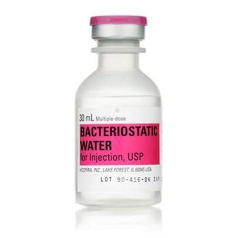 Buy Hospira® Bacteriostatic Water 30ml for Safe Injections
