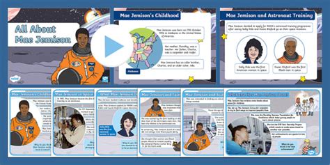 EYFS All About Mae Jemison PowerPoint and Fact Files Pack | Twinkl