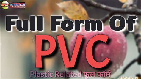 Image result for PVC Full Form