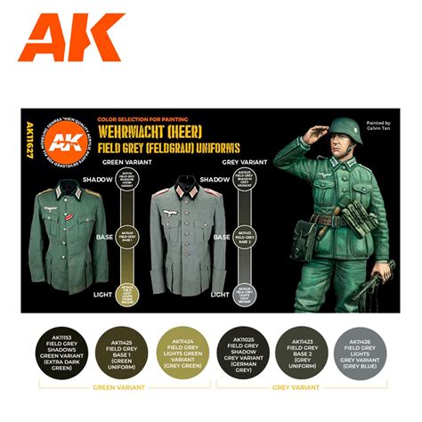 Buy FIELD GREY (FELDGRAU) UNIFORMS online for 16,50€ | AK-Interactive