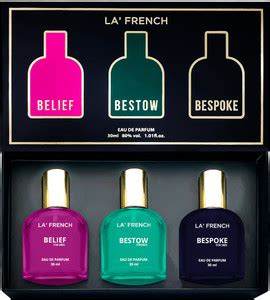 Buy La French Perfume Gift Set for Men Belief | Bestow | Bespoke Long ...