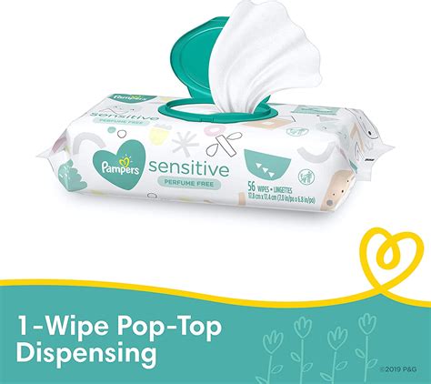 Pampers Sensitive Water Based Baby Wipes - MyShopito