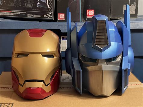 Transformers G1 Optimus Prime Modern Icons Replica Helmet In Hand ...