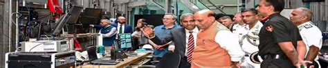 Rajnath Singh Reviews Cutting Edge Defence Innovations At DMSRDE ...
