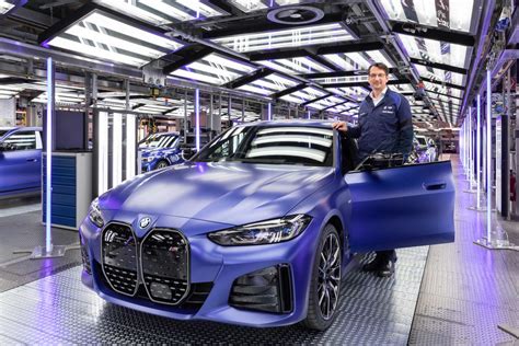 Produktionsstart des neuen BMW i4 im BMW Group Werk München mit ...