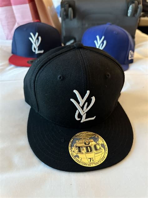 Playboi Carti Opium YVL Complexcon fitted hat BLACK size 7 1/8 | Grailed