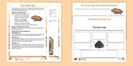 KS2 Stone Age Tool and Weapon Activity (teacher made)