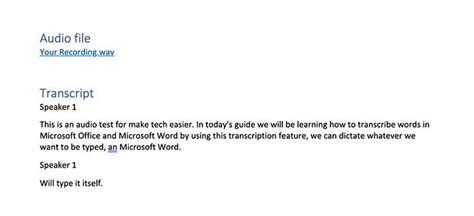 Image result for One Drive Audio Transcript