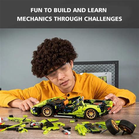 1:18 Scale Pull Back Racing Car Building Block Set – OGscale