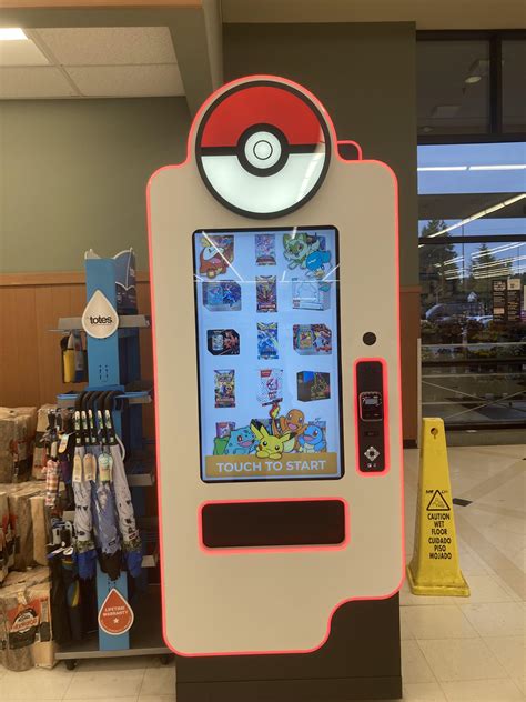 This Pokemon vending machine at my local grocery store : r ...