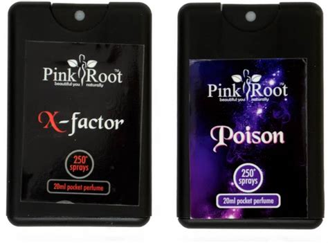 PINKROOT POCKET SPRAY X FACTOR & POISON Pocket Perfume - For Men ...