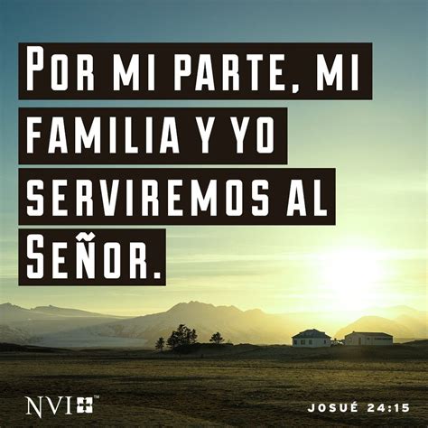 NVI Verse of the Day: Josué 24:15 | Mensaje de dios, Frases religiosas ...