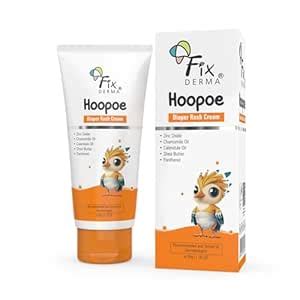 Amazon.in: Buy Fixderma Hoopoe Diaper Rash Cream for baby with Zinc ...