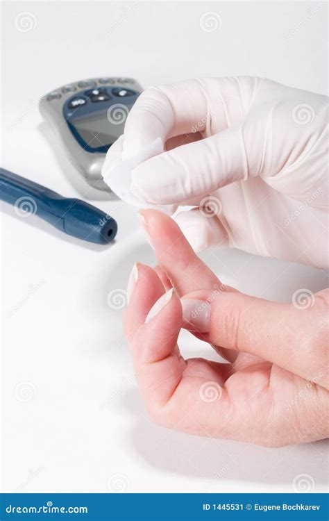 Prepare for blood test stock image. Image of alcohol, medical - 1445531