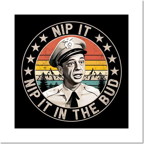 80s Barney Fife Nip It Nip It In The Bud by montastores | Barney fife ...
