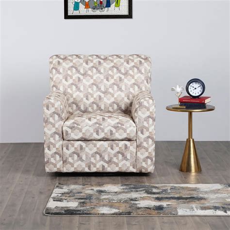 Buy Jesebel Fabric 1-Seater Sofa - Beige from Home Centre at just INR ...