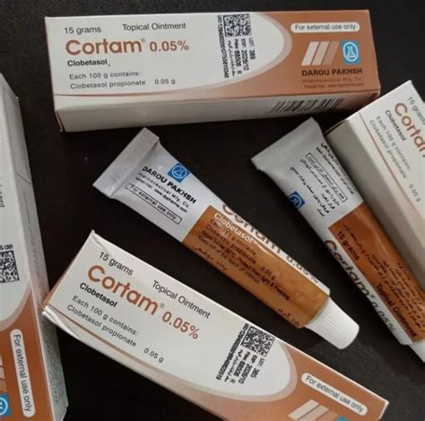Cortam 0 05 Topical Ointment 15 Grams Clobetasol Propionate ...