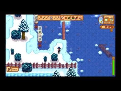 How to catch a Lingcod in Stardew Valley!! (ONLY DURING WINTER!!) - YouTube