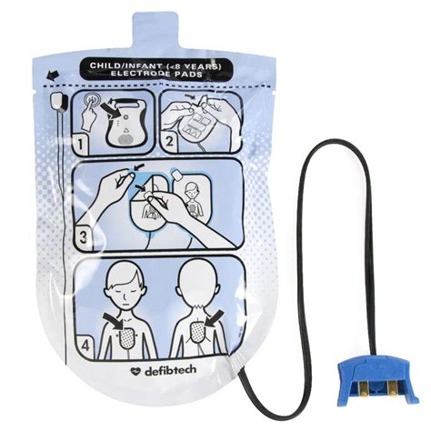 Defibtech Pediatric Pads for Lifeline AED - Purchase AEDs