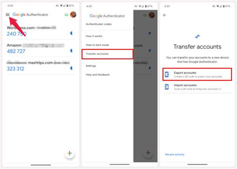 Image result for How to Transfer Google Authenticator App