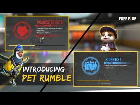 How to get free Pet Rumble room cards in Free Fire today