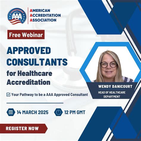 Approved Consultants for Healthcare Accreditation" Webinar: A Gateway ...