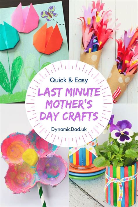 quick mother's day crafts for kids