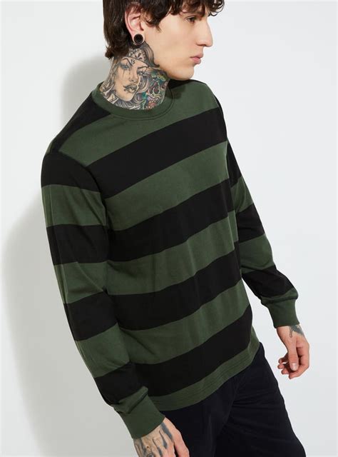 Buy URB_N Men Striped T-shirt Online at just Rs. 799.0 - 1000015572885 ...