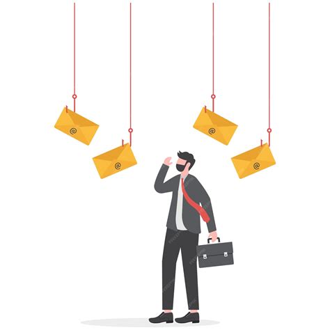 Premium Vector | Phishing email fraud or scam mail offer fake login or password form to steal ...