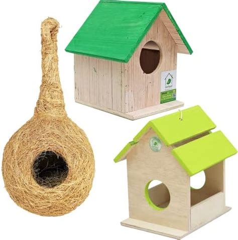 PetNest Bird House for Balcony and Garden Hanging for Love birds ...