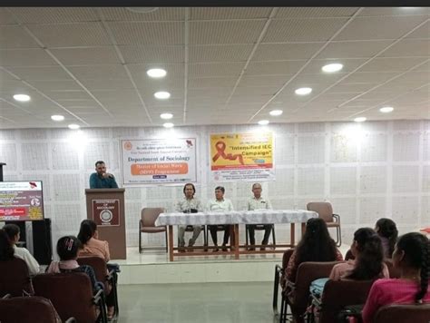 HIV Awareness Program at VNSGU Sociology Department | VNSGU સમાજશાસ્ત્ર ...