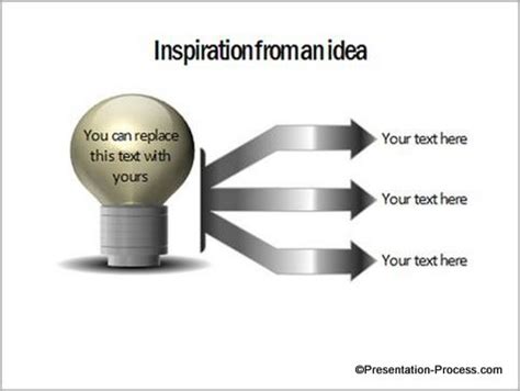 Create Branched PowerPoint Arrow – Presentation Process | Creative Presentation Ideas