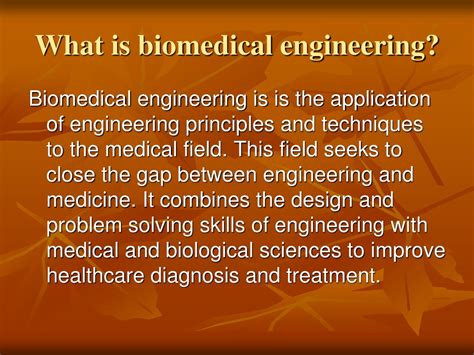 PPT - Biomedical Engineering PowerPoint Presentation, free download - ID:9190592
