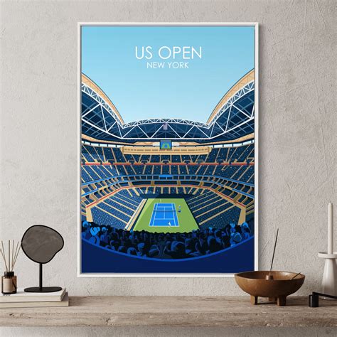 US Open Poster | Tennis Gift | Gift for Tennis Player – Favourite Place ...