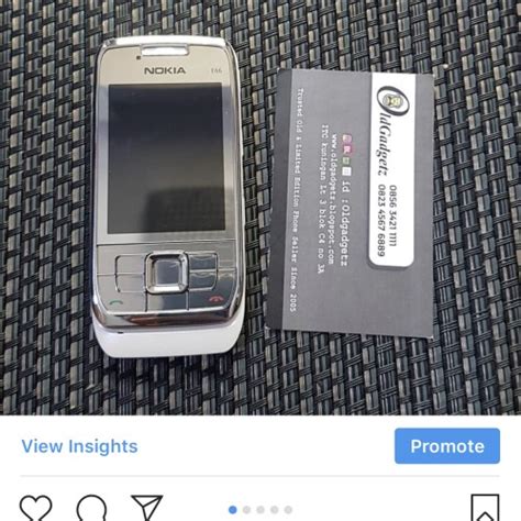 Jual Nokia Legendaris E66 mulus putih original - Jakarta Barat ...