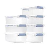 Sterilite 6 Qt. Clear Stackable Storage Bins 7-Pc. | BJ's Wholesale Club